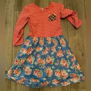 Matilda Jane 435 Abigail striped Long sleeve dress size 14